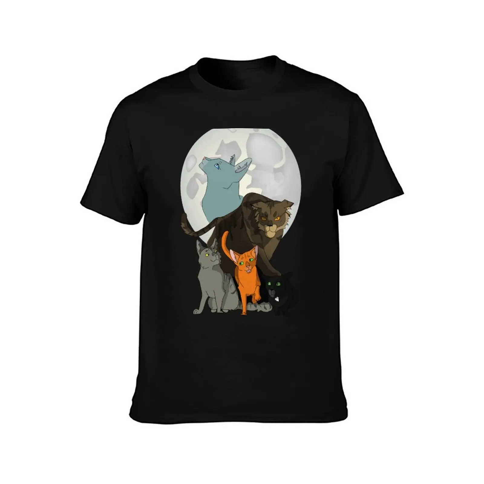 Warriors: The Prophecies Begin T-Shirt Daily Work Short Sleeve Top T-Shirt