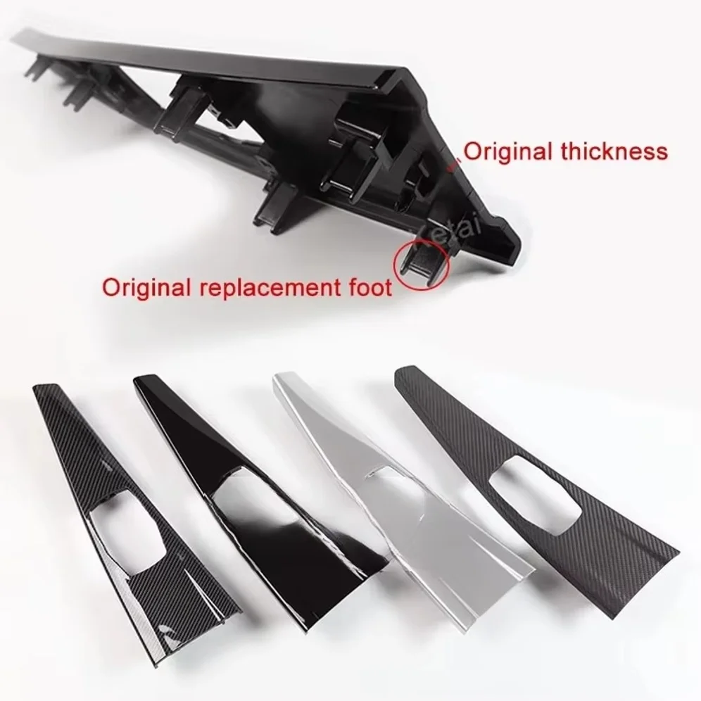 Interior Accessories Multimedia Panel Cover For Bmw 3 4 Series 3gt F30 F32 F35 F36 M Sport Idrive Center Gear Shift Button Trims