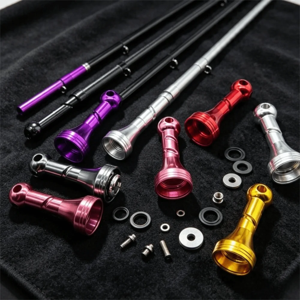 Reel Repair Kit - مثبت بكرة صيد من سبائك الألومنيوم،