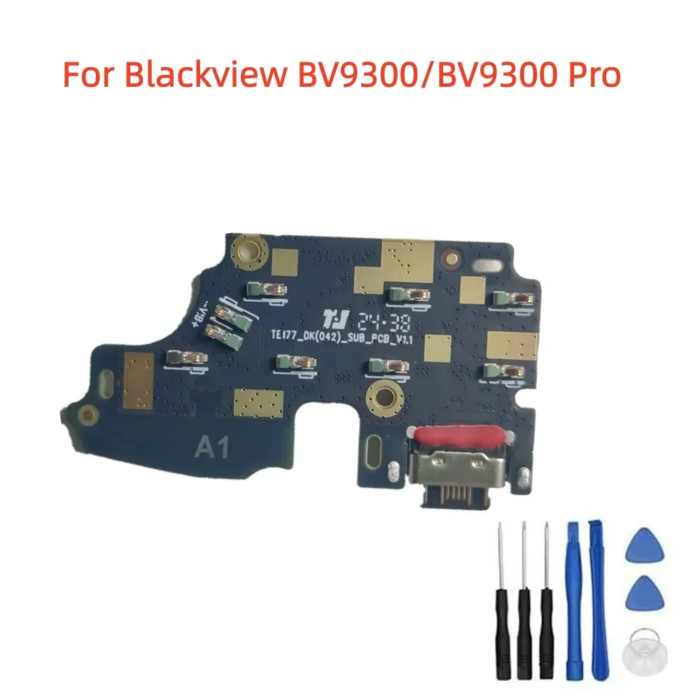 Oryginalne Nowe Części Wewnętrzne do Telefonu Blackview BV9300 Płytka USB Złącze Ładowania do BV9300 PRO Akcesoria Naprawcze