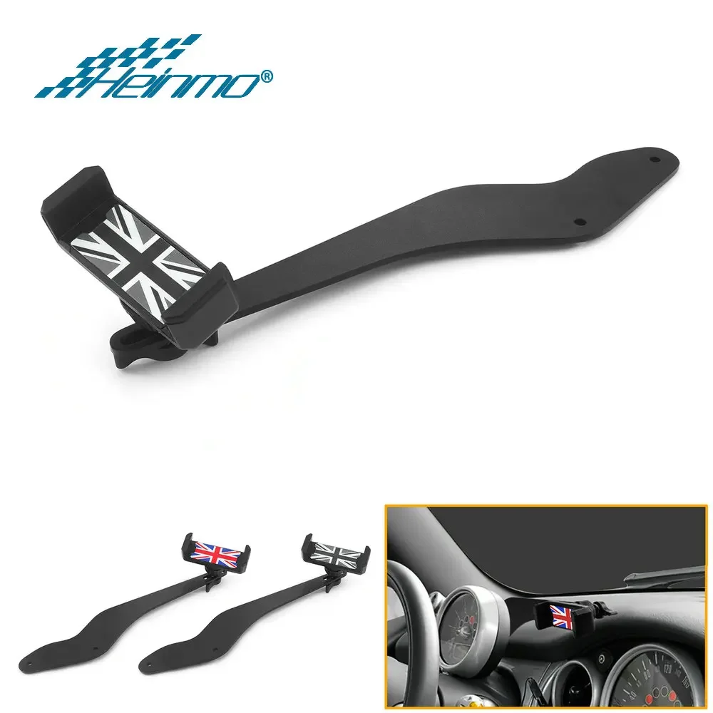 For MINI Cooper R50 R52 R53 Car multi-functional mobile phone holder dashboard GPS bracket Aluminium Alloy accessories