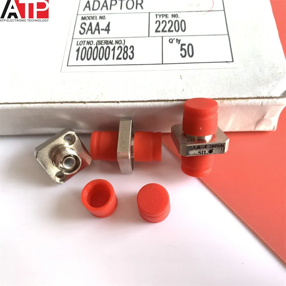 5PCS SAA-4 import Seiko connector coupler FC/PC flange adapter red hat round head genuine Original spot inventory