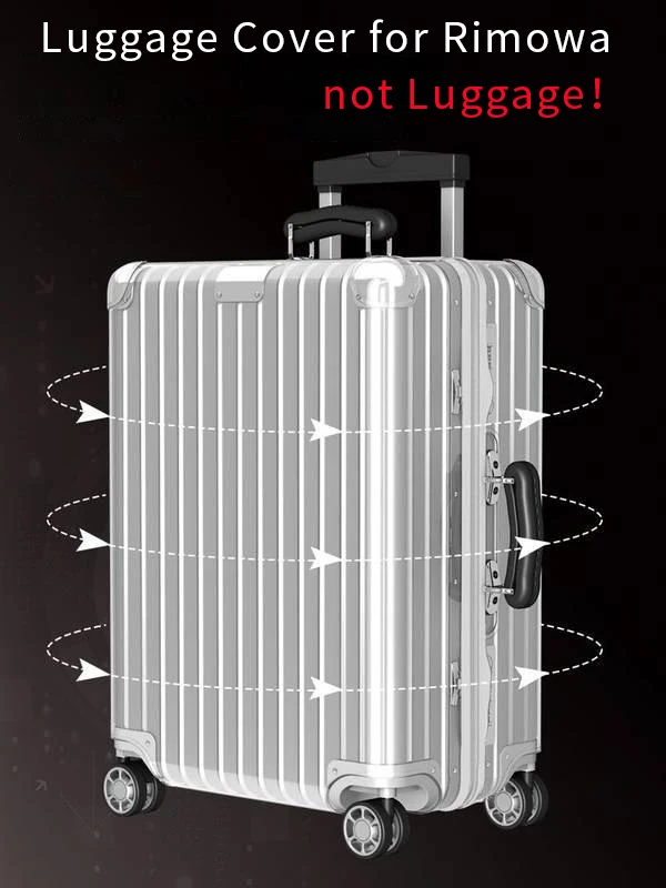 Clear Cover Applicable to Rimowa Classic Protective Cover Transparent 21 26 30 inch Rimowa Luggage Cover