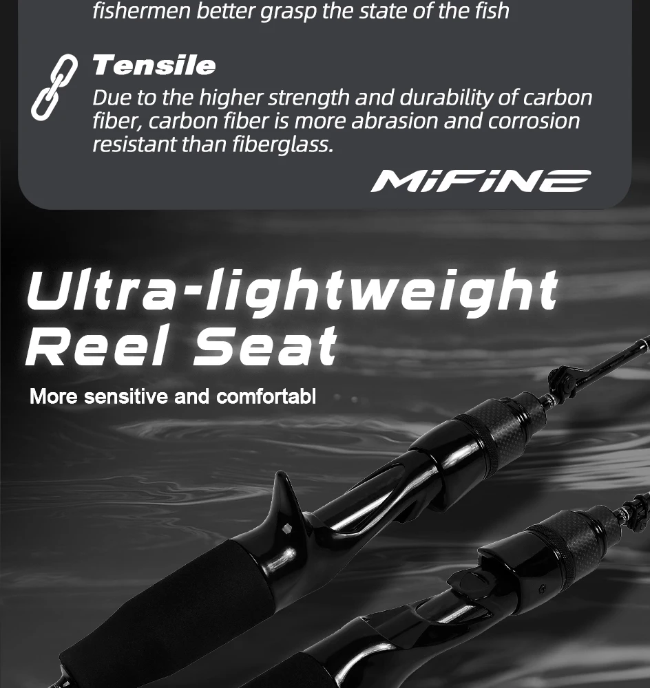 MIFINE MICROBITE Ajing Angeln Casting Rod Köder 2g/3g/5g/8g/10g Salzwasser Süßwasser Licht Felsen Angeln Schnelle Aktion Fuji Ring – Detail 7