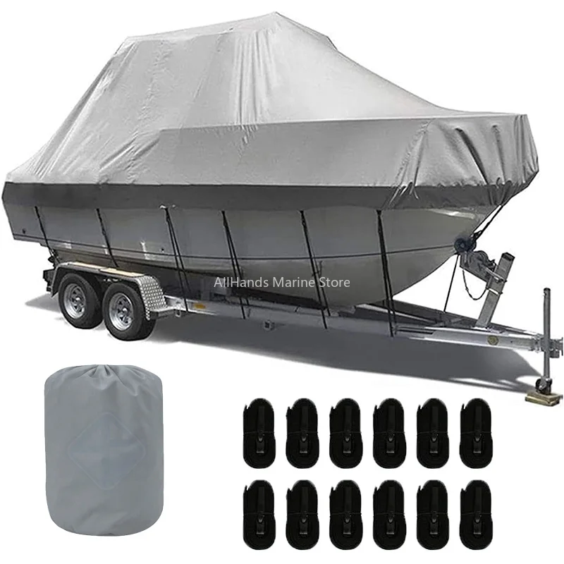 Price High Quality Waterproof UV Protected Boat Cover Snow Rain Hail Protect Boat Cover