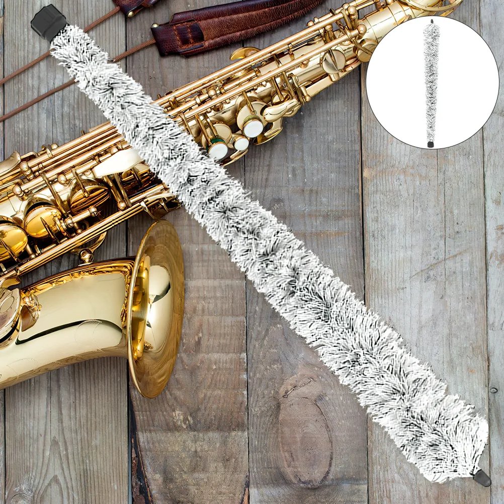 

3pcs Alto Saxophone Cleaning Brush Cotton Thread Soft Nonabrasive For Instrument Care Universal Neck Cleaning Tool For All Alto