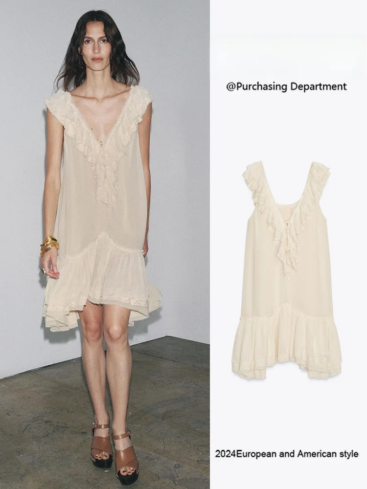 

Summer New Arrival Women's Dr Elely Layered Lace Strapl Svel Gown Ethnic Stage Costume Faionable Trendy