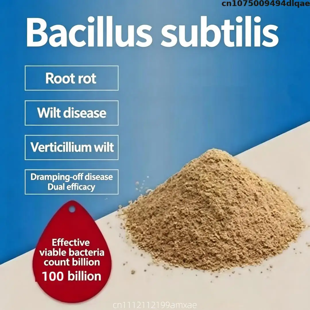 TOPJ High Activity Bacillus Subtilis Powder Organic Probiotic Fertilizer For Plants Aquarium Water Purification Livestock