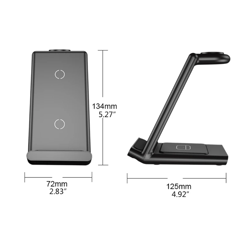 Dropship Three in one 15W Wireless Charging for w/ Indication Function for apple /Android