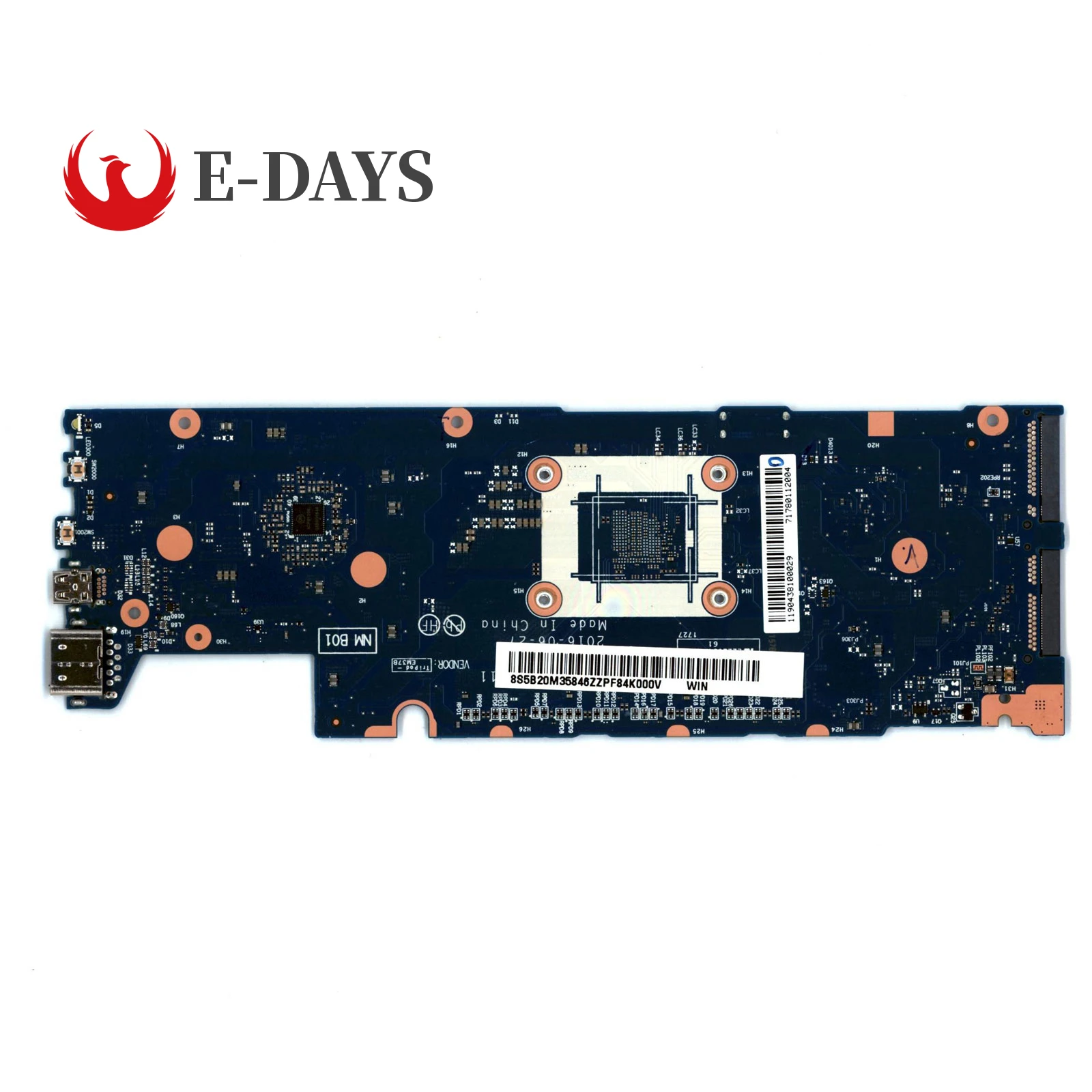 

NM-B011 CPU M37Y30 UMA 8G Mainboard Compatible Replacement For Lenovo Yoga 710-11IKB Laptop IdeaPad Motherboard UMA 100% Test