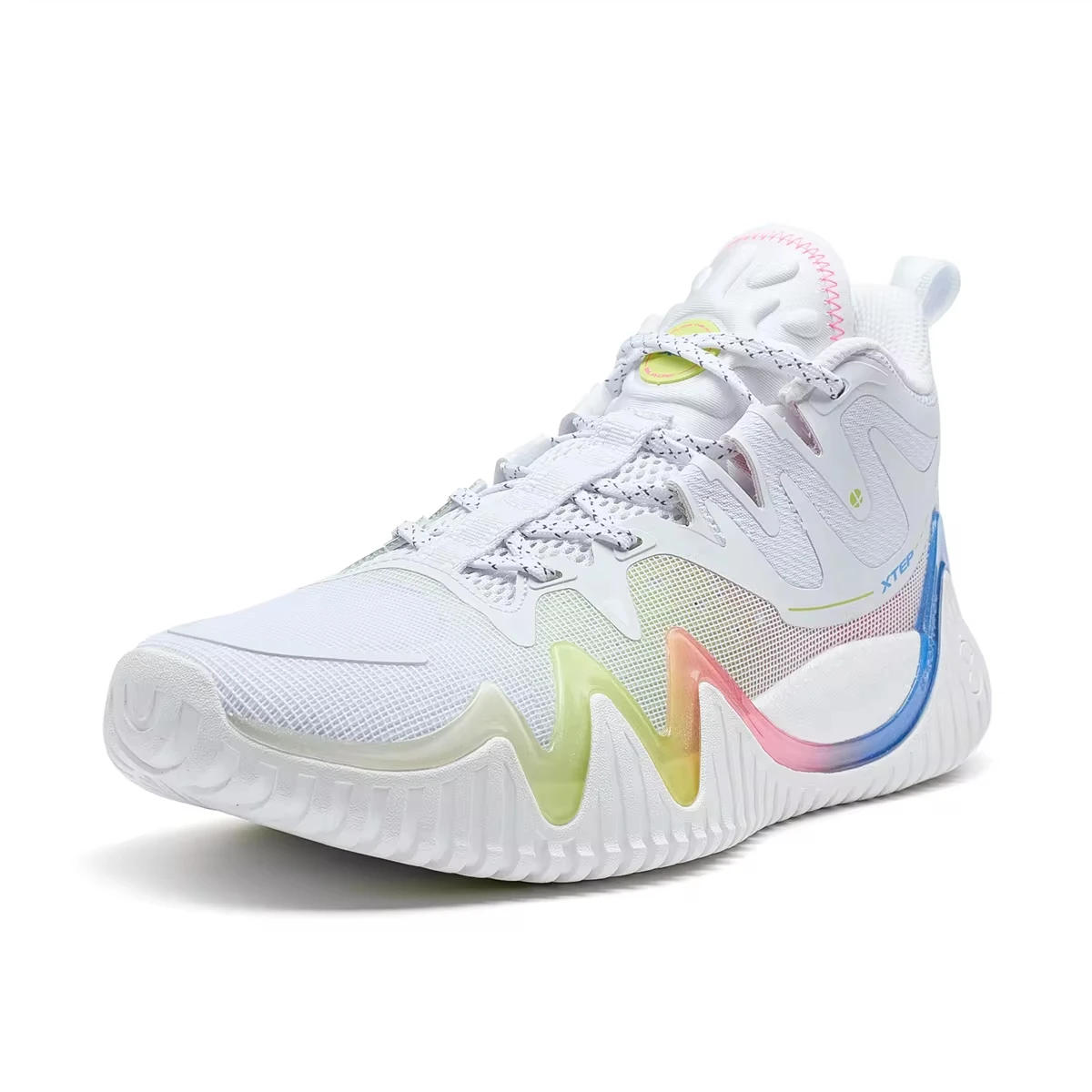 Xtep Basketball Shoes For Men 2024 Autumn Support Sports Shoes Stronger Propulsive Force Comfortable Sneakers 876319120009