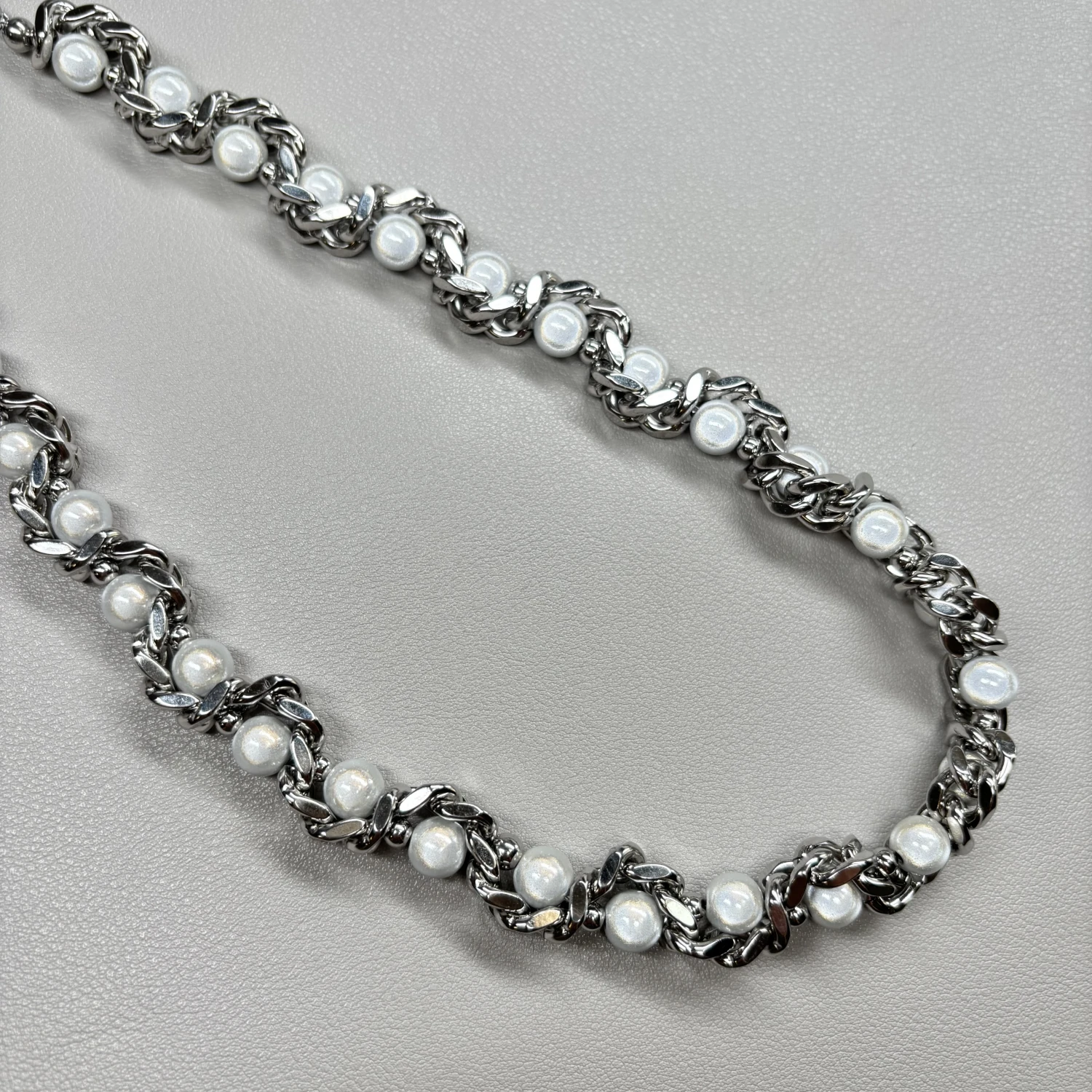 فاسق الجرونج روك الكوبي مضيئة اللؤلؤ سلسلة قلادة كول موضة اليدوية قلادة القوطي سحر مجوهرات الهيب هوب الملحقات #6