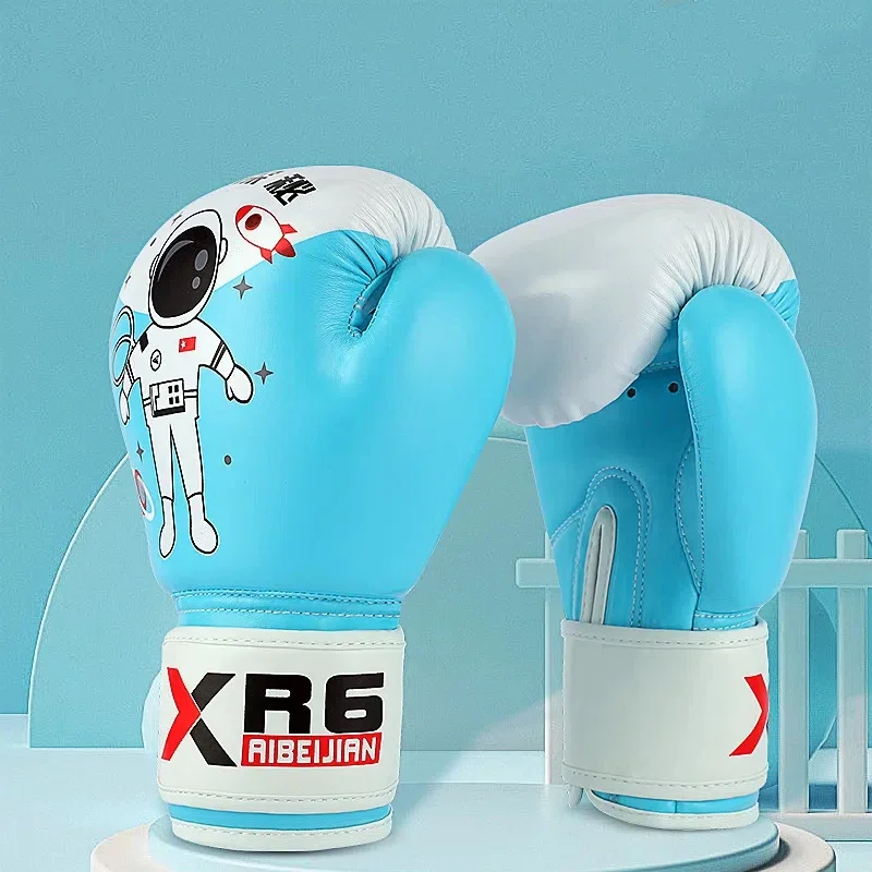 

Пламенные боксерские тренировочные перчатки, защитное оборудование для бокса, свободный бой, рекомендуемые для начинающих, детские боксерские перчатки