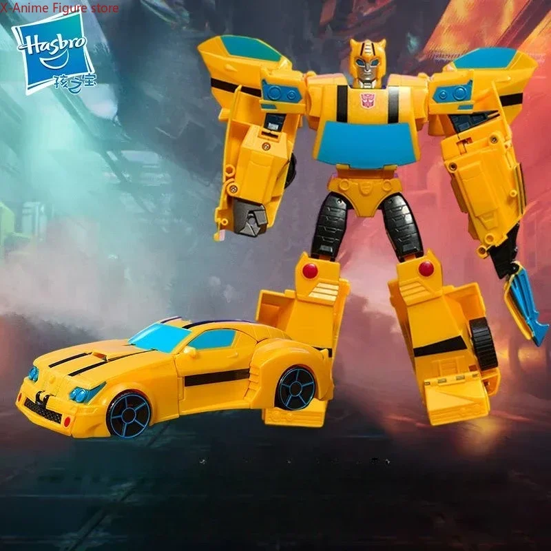 In Stock Hasbro Toys Nezha and Transformers 25cm OP Bee Megatron Anime Action Figures Deformable Model Robot Boy Gift Hobby