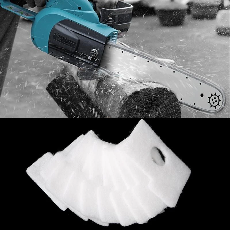 

E06B 10Pcs Air Filter Plate Trimmer Parts For MS 180 Chainsaw Replacement