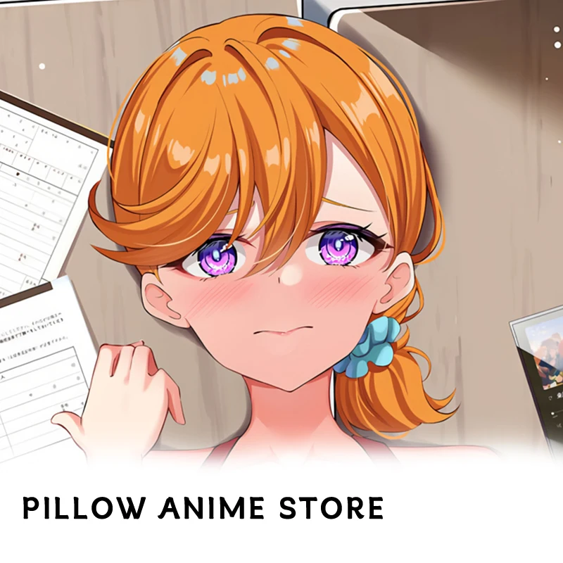 Dakimakura Anime Love Live Shibuya Kanon Double sided Print Life Size Body Pillow Case Cover Pillowcase