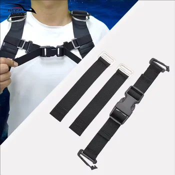 مجموعة لوحة خلفية غوص سكوبا قابلة للتعديل ، حزام صدر BCD ، تحرير سريع ، مشبك القص ، نمط سترة