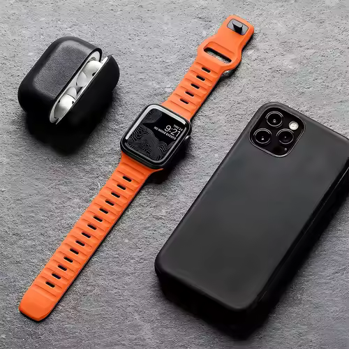 Strap For Apple Watch Band 49mm 44mm 45mm 41mm 40mm 42mm 38mm Soft Silicone sport Bracelet iwatch Serise 8 7 SE 6 5 9 Ultra 49mm - Image 6