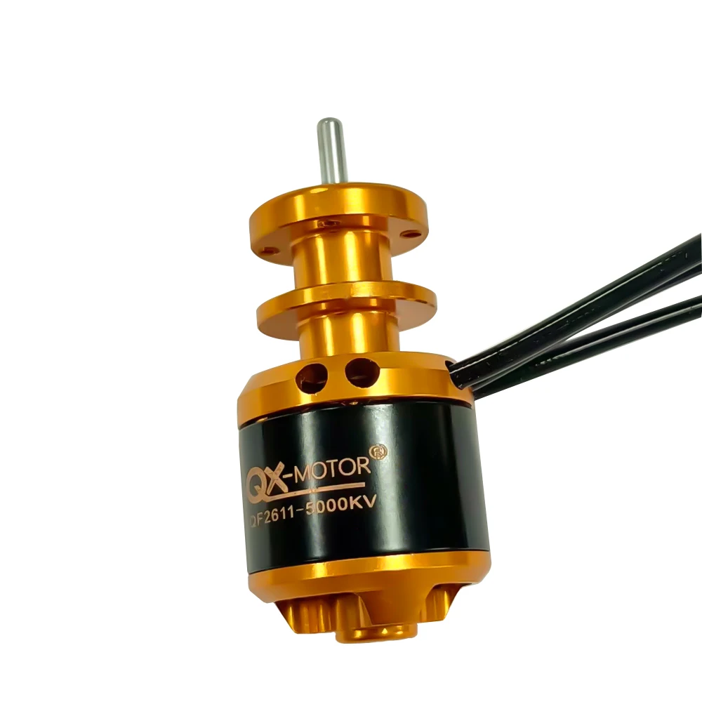 MOTOR QX 50mm EDF motor sin escobillas QF2611 3300KV 4000KV 4600KV 5000 KV con CW CCW12 cuchillas para RC avión avión canalizar piezas de ventilador