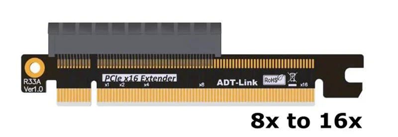 2018 Nuovo Nero PCI-E 3.0 1x 4x 8x 16x Adattatore di Protezione Della Scheda Grafica PCB Scheda di Prova PCI Express PCIe X16 Extender Per GTX1080