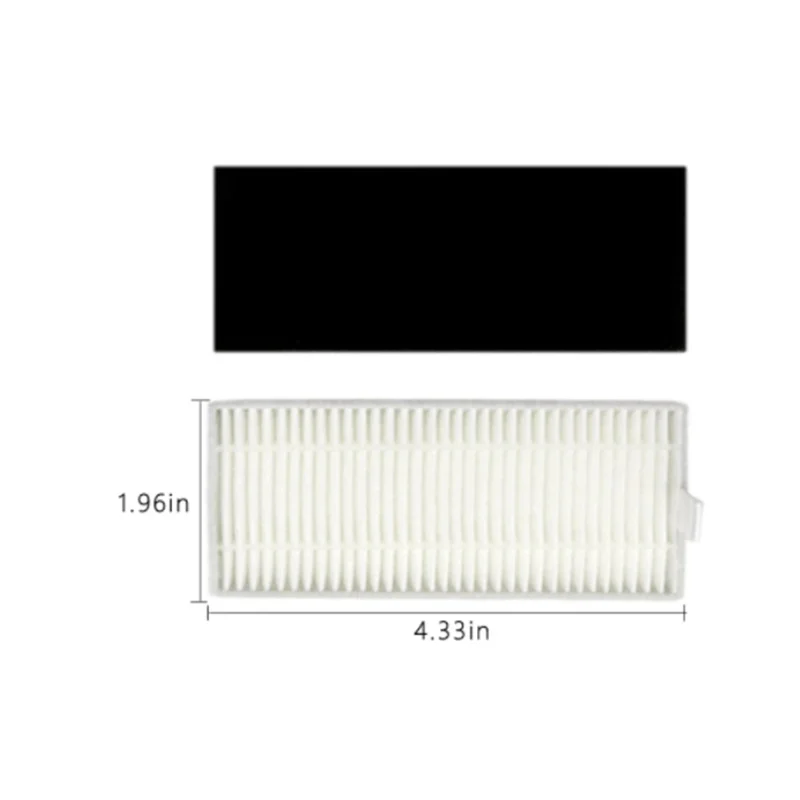 Für Eufy 11C Cecotec Conga Excellence 990 Ecovacs Deebot N79S Staubsauger Ersatzteil Hauptseitenbürste Hepa-Filter Zubehör – Detail 1