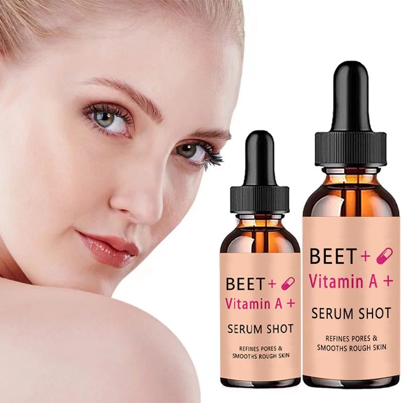 beet vitamin A essence, mild and non irritating, hydrating, nourishing, leaving skin soft and delicate