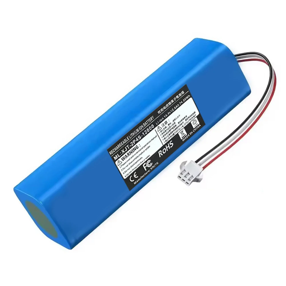 Batería de iones de litio de 12800mAh Para Arnagar S8 Pro Tesvor M1 Kyvol Cybovac S31 Para Andere Para VXVC07/111213/1415/Robot aspirador