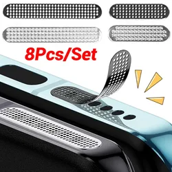 Universal Metal Mesh Anti Dust Proof Adhesive Net Cover Sticker Mobile Phone Anti-dust Cover Kit Protecters for iPhone 15