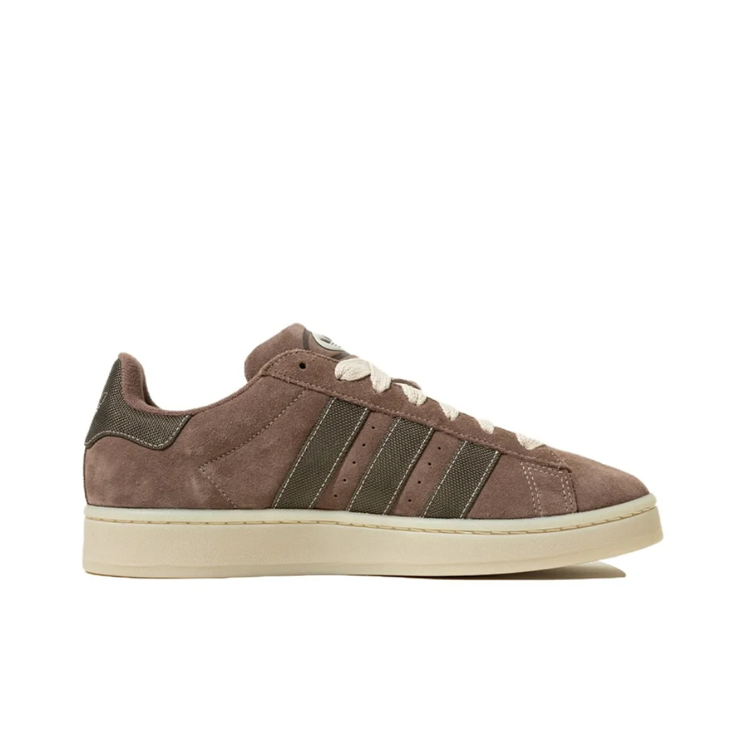 adidas originals CAMPUS 00s Men's and Women's Slip Resistant and Wear-resistant Casual Low Top Board Shoes Dark Brown