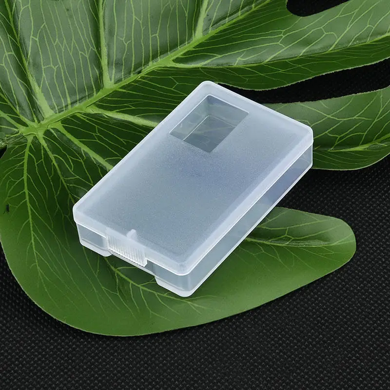 100pcs Clear Plastic Box Mini Small PP Storage Component Boxs Collection Packaging Plastic Jewelry watch parts Box