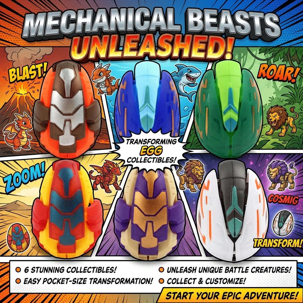 1/5/10Pcs Battle Ball Catapult Battle Platform Card Monster Action Toys deformable animal Collection Toys Gifts for Children