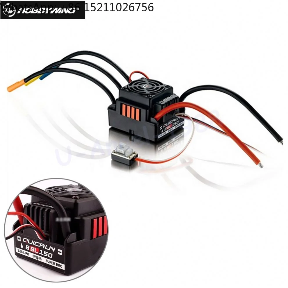 Hobbywing Quicrun 8BL150 Brushless Waterproof Sensorless 150A ESC Rock Crawler ESC for 1/8 Rc Car
