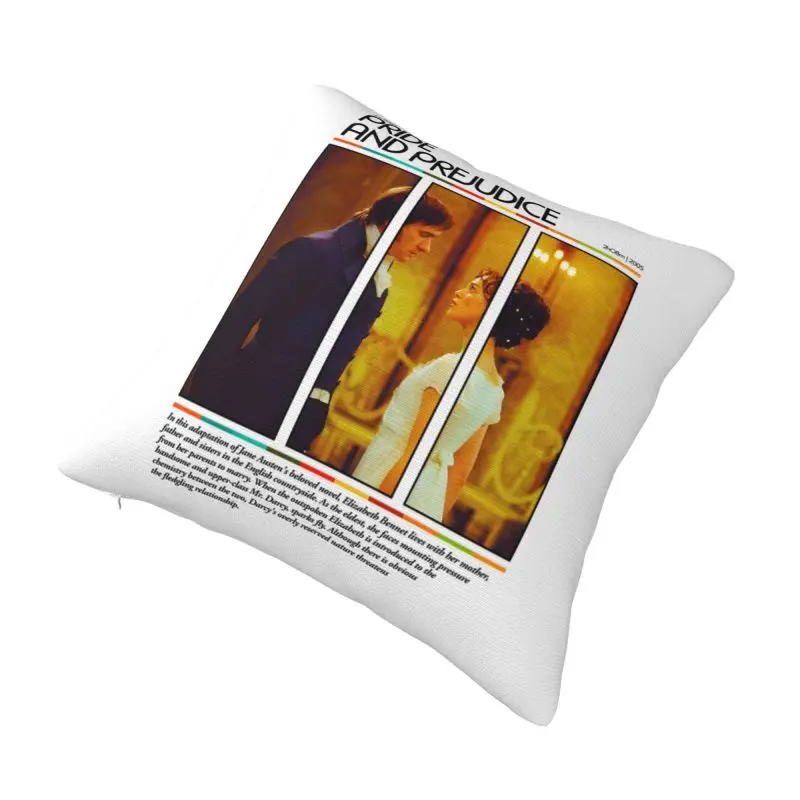 خمر فيلم فخر وتحامل رمي وسادة يغطي الديكور السيد دارسي الوسائد غطاء ل أريكة مربع البوليستر المخدة