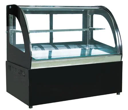 

For Cake and Dessert Display Refrigerator Rear Open Air Cooled Commercial Table Model Mist Removal 2-Door 304 Stainless Steel