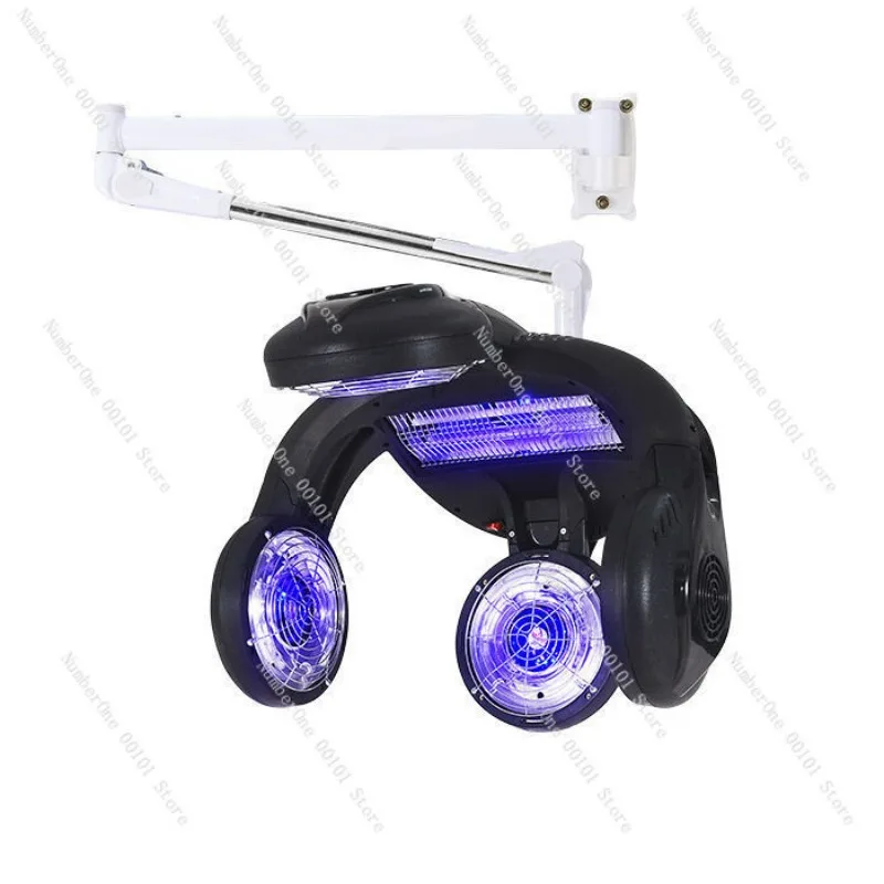 Salon Hair Steamer, Professional Color Accelerator Dryer with 360 Rotating Arm, Salon Styling Treatment Equipment