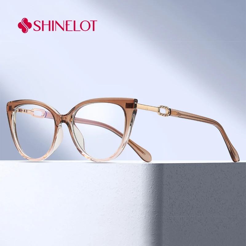 

82246 Classic Retro Cat Eye Eyeglasses Frame Female Anti-Blue Light Glasses Youth Style Girlfriend Spectacles Eyewear
