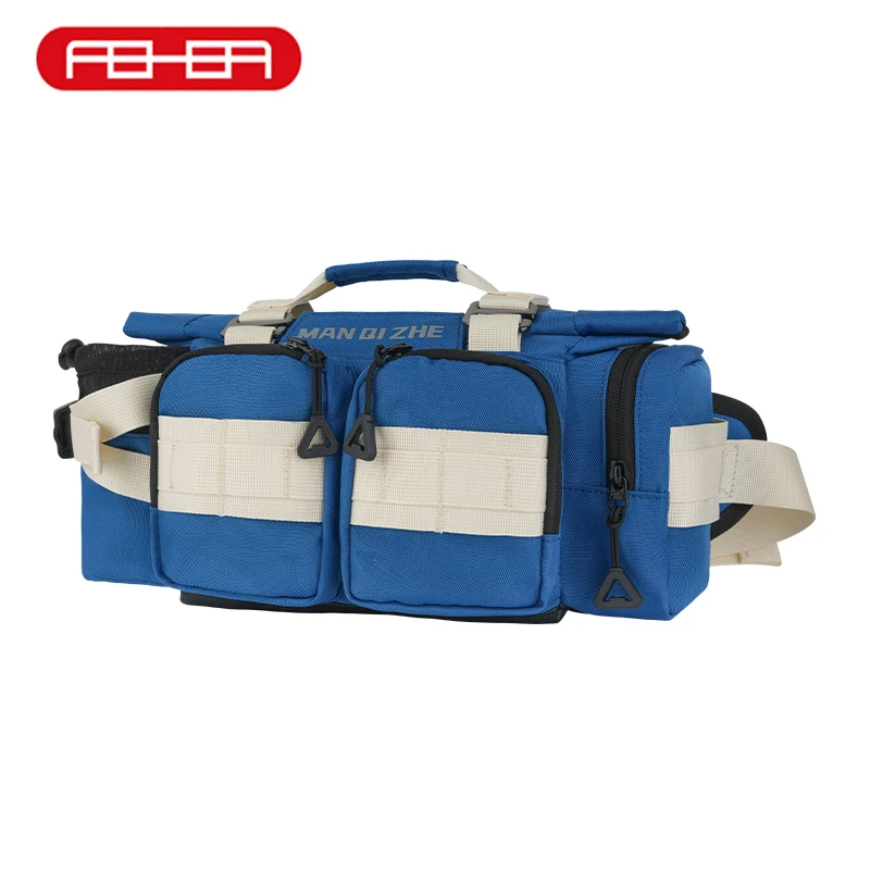

FEHER MQZ Waist Bags for Motorcycle Travel Men and Women All Season Waterproof 900D Oxford Cloth Material Multi-function Bag
