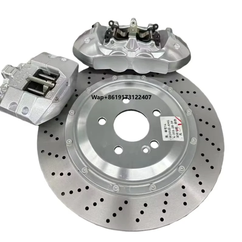 

Комплект больших тормозов (передние 6-поршневые 380 мм, задние 4-поршневые 380 мм) с EPB, суппорты для W205