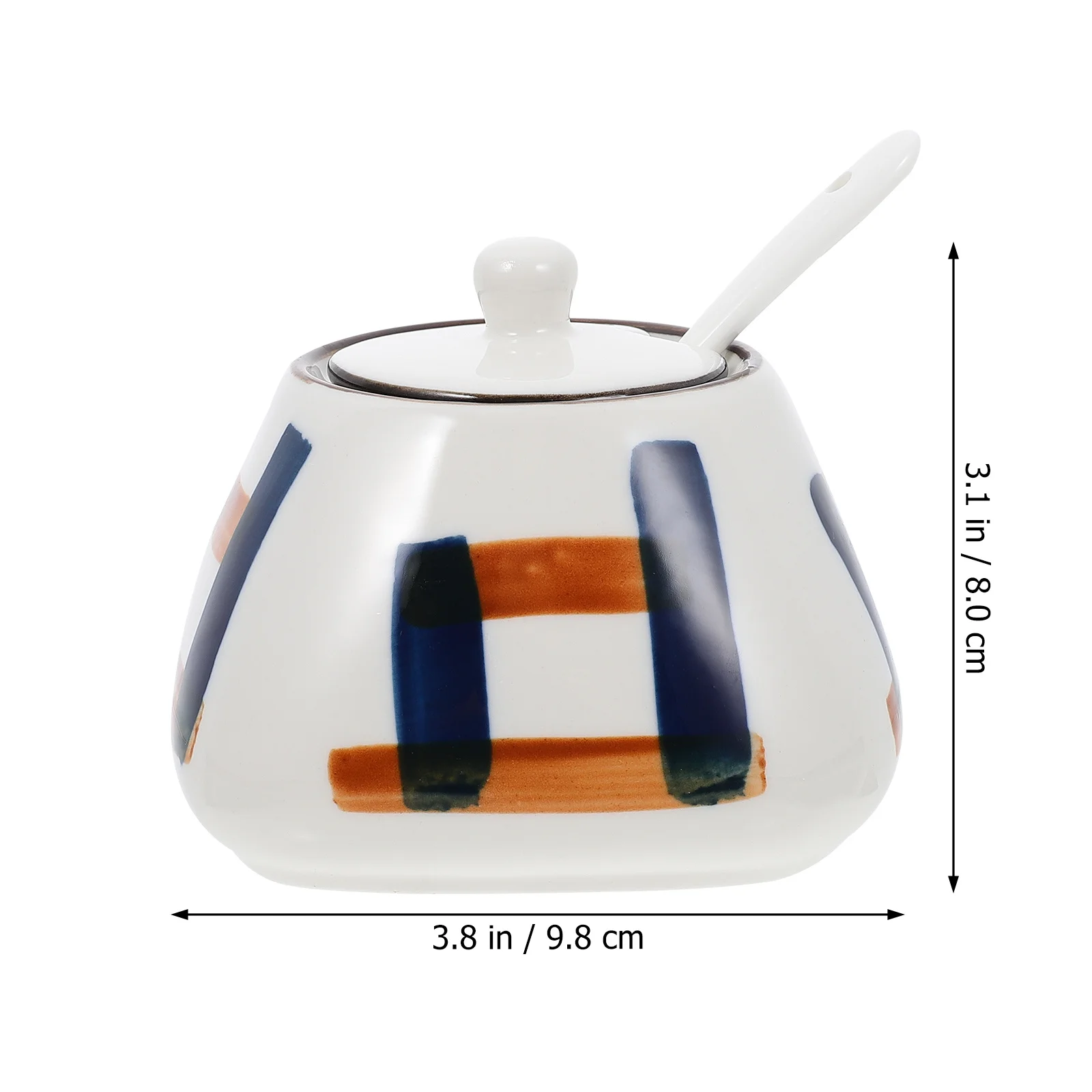 

1Set Spice Storage Canister Lid Spoon Multi-Functional Kitchen Seasoning Jar Condiment Box Home Organizer Spice Storage Can