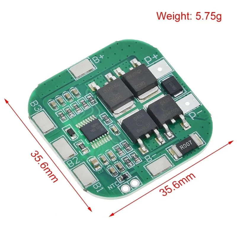 4String 20A 14.8V18650Lithium Battery Protection Board 4String16.8VOvercharge Over-Release Short Circuit Protection20A