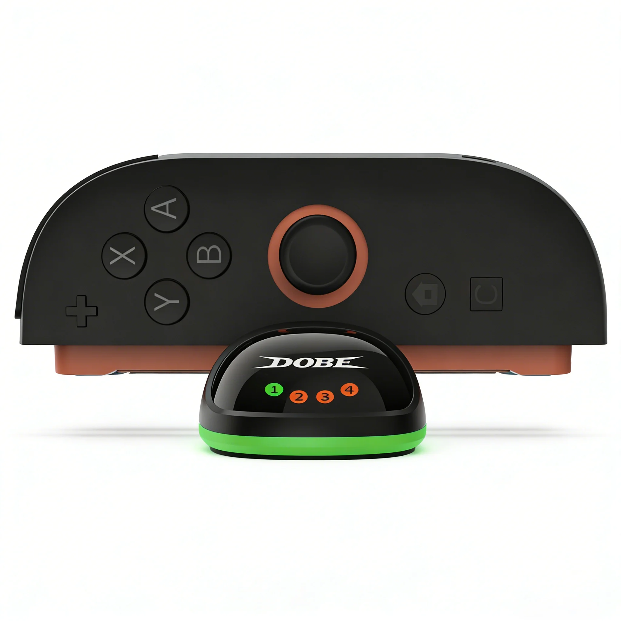 

DOBE Fast Mini Charging Dock TNS-31114 for Switch 2 Controller,Charging Stand with LED Indicator Lights, 4-in-1 Charging Base