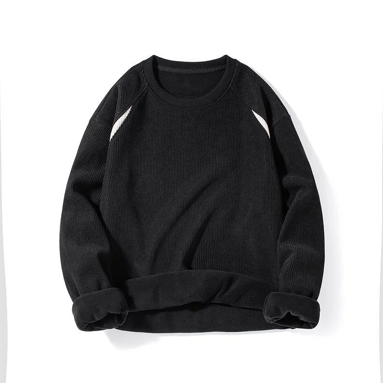 

Мужские толстовки без капюшона на молнии, повседневный стиль, свободный крой, для ежедневной носки, удобные, практичные, простые, в стиле BF.