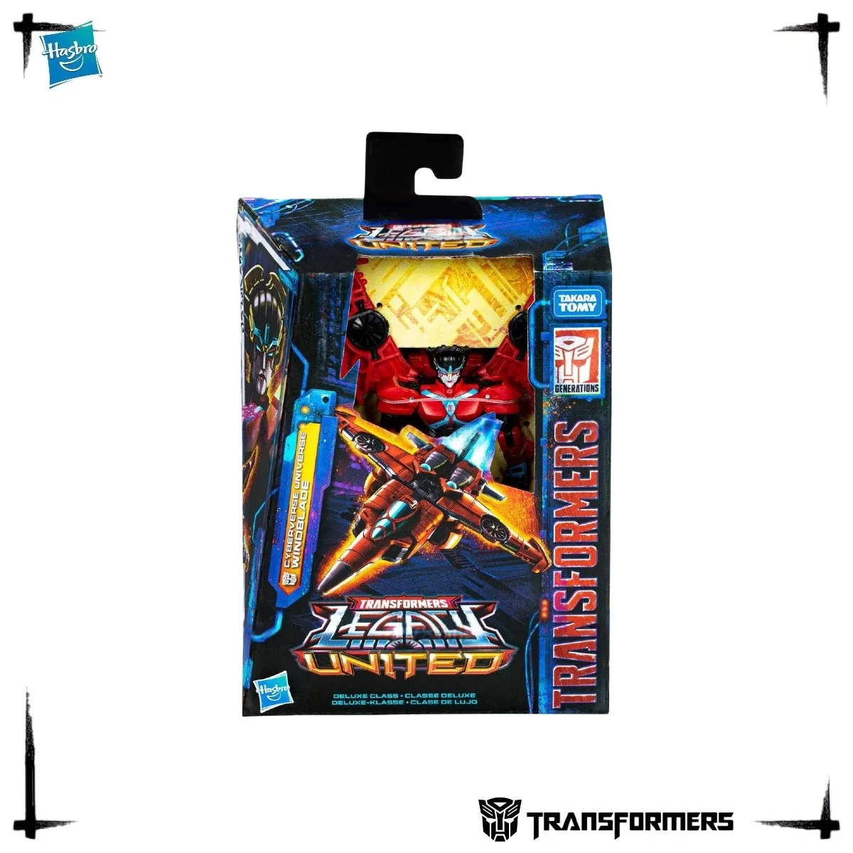 40th Anniversary Hasbro Transformers Cyberverse Universe Windblade Jet Fighter Transform Robot Action Figure Toy