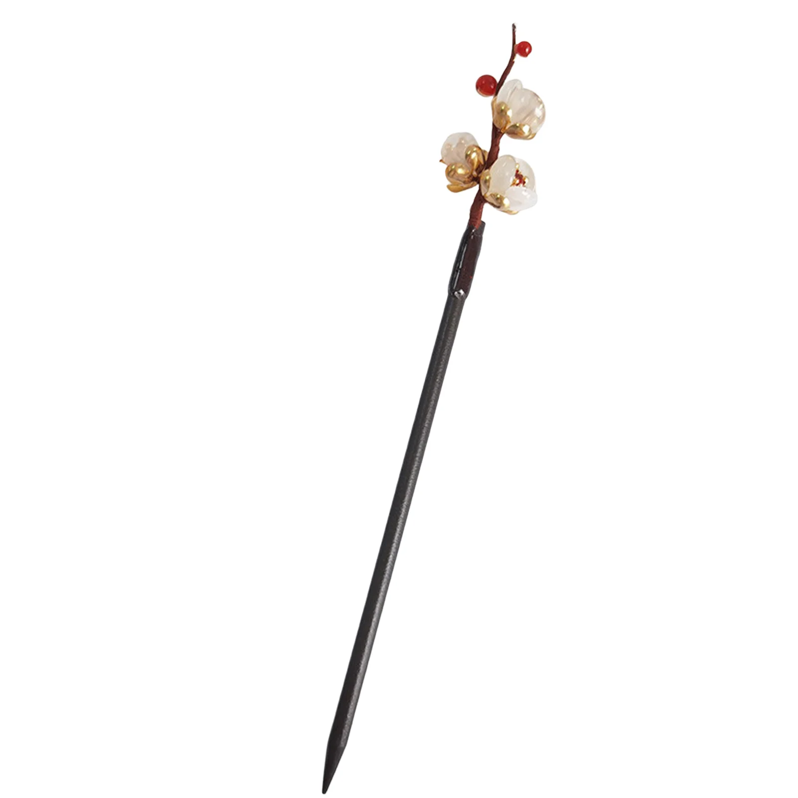 Restored Court Chinese Hair Chopsticks Simple Flower Decor Wooden Hair Chopsticks Ideal Gift for Mother Daughter