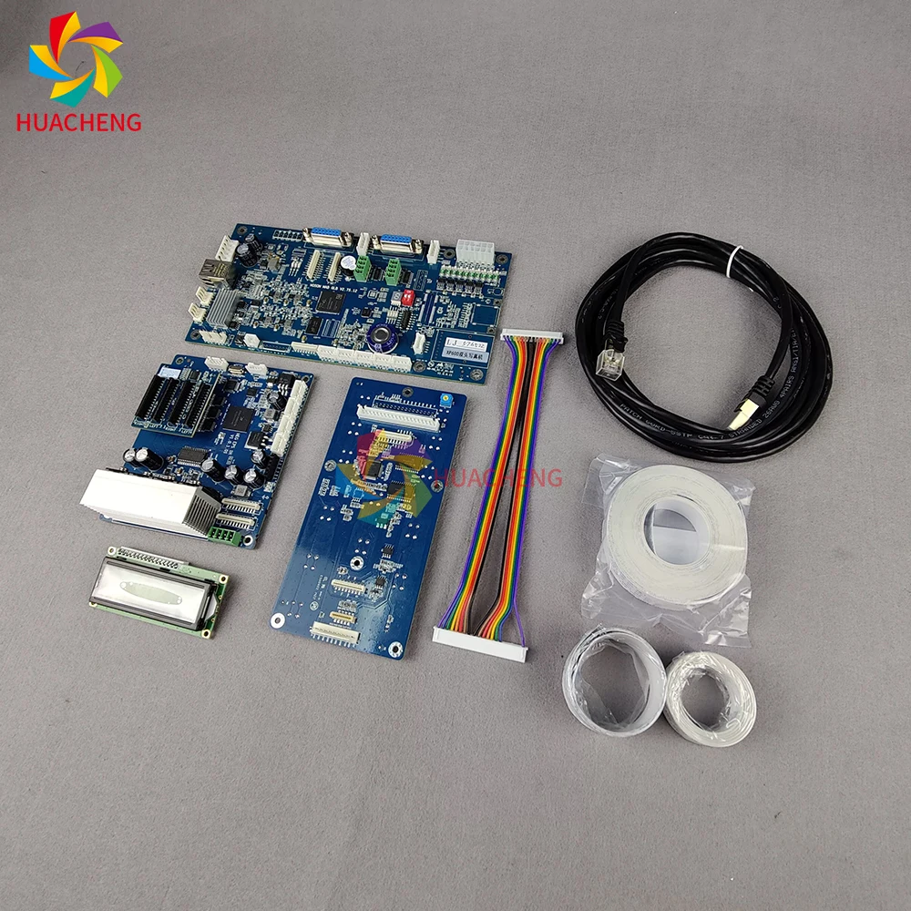 XP600 Double Head Mainboard & Carriage Board Complete Set Non-Fiber Version Suitable For Hoson Inkjet Photo Printer