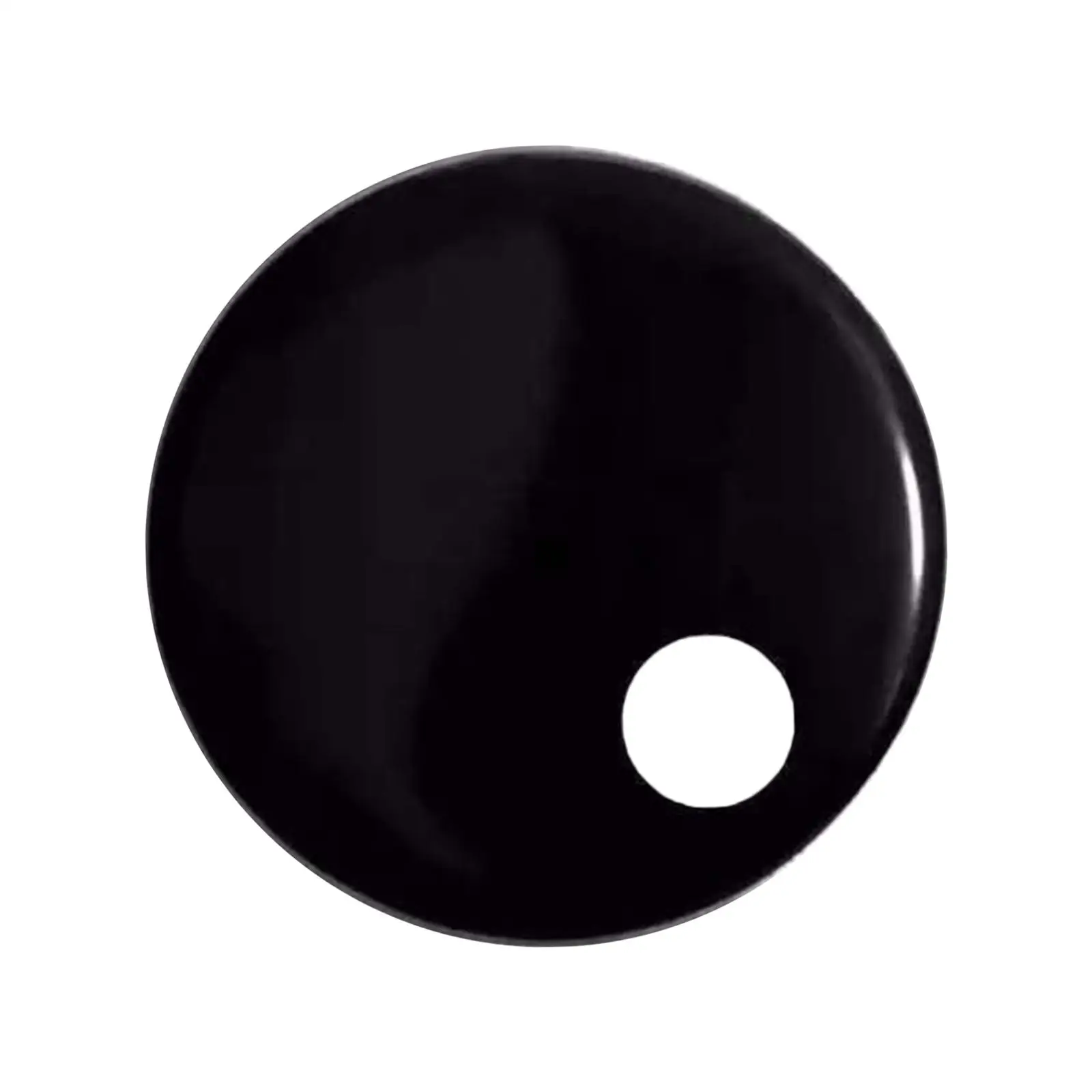Bass Drum Resonant Head with Hole Reliable Performance Drum Repair Parts Enhanced Resonance Smooth Drum Skin Replacement 22