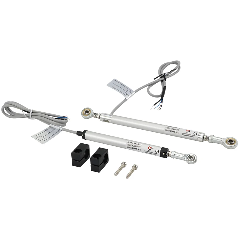 Manufacturer Selling KPZ 100mm Stroke Linear Potentiometer Position Sensor with Rod end Joints