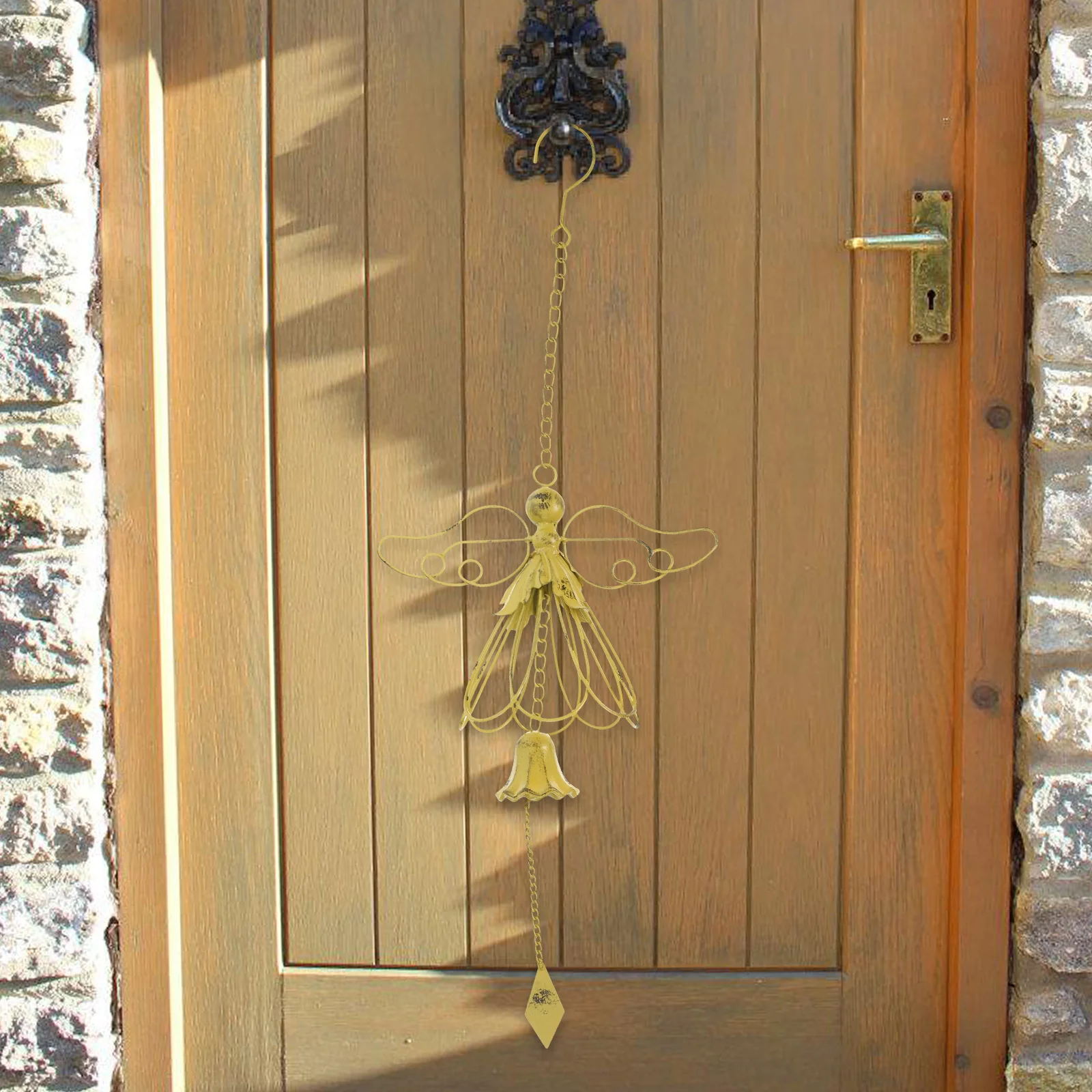 

Vintage Wind Chime Hanging Rustic Door Bell Chimes for Opening Iron Car Ornament