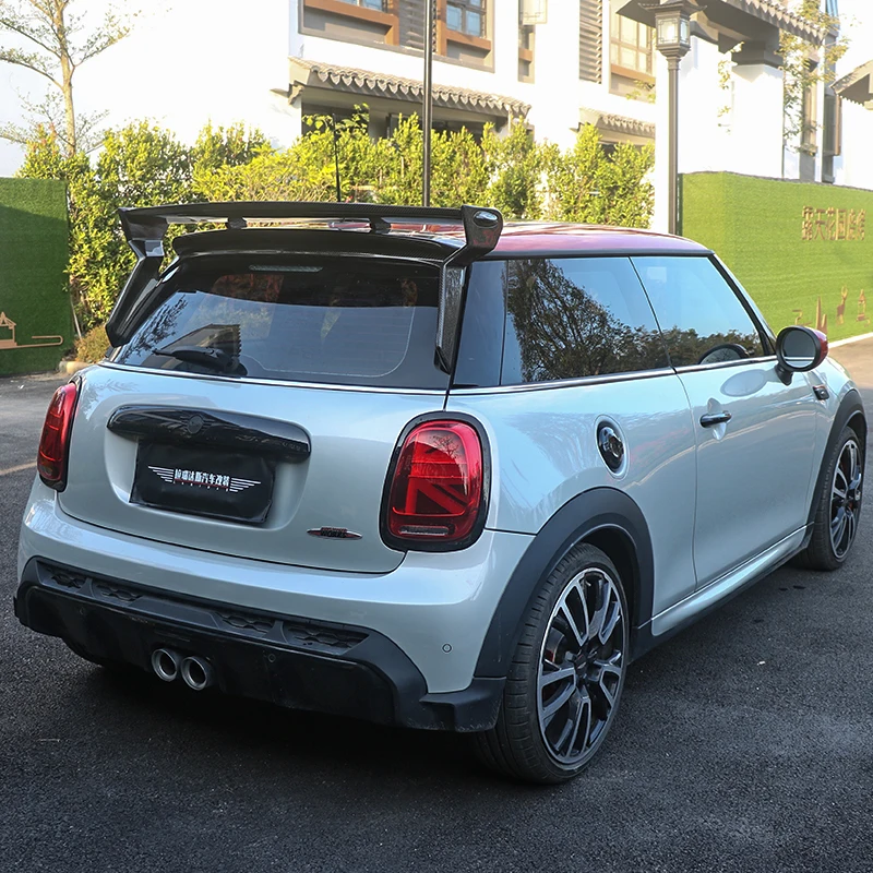 Carbon Fiber Rear Spoiler For MINI Cooper S F56 JCW 2014-2023 Carbon Fiber Rear Wing Car Exterior  Kit Body Accessories