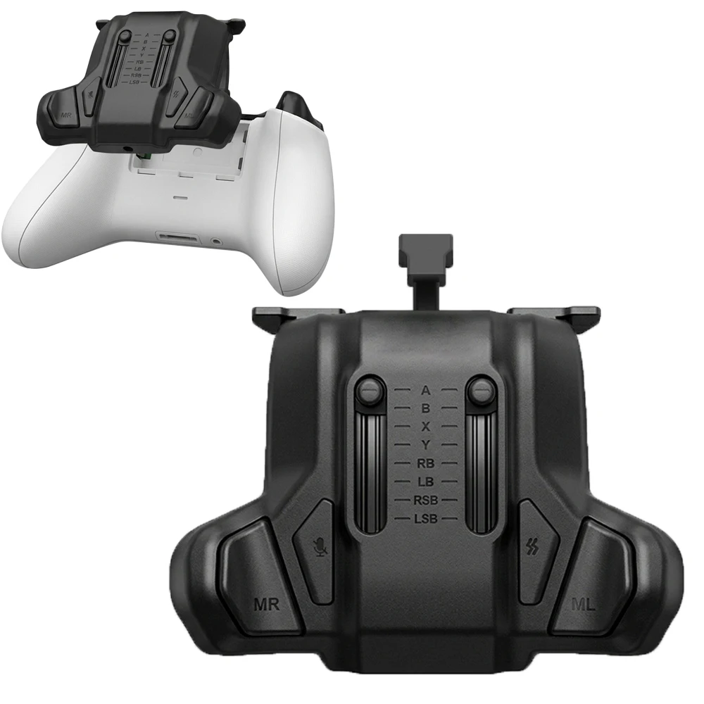 Programmable Back Paddles for Xbox Series X S Controller Macro Mapping Turbo Function Type C Wired Attachment